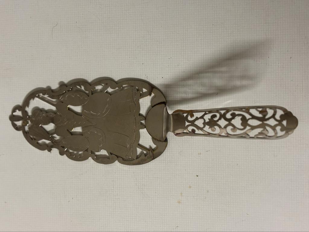 vintage taartschep, Ophalen of Verzenden