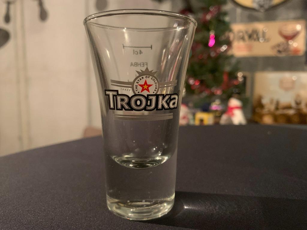 6 Trojka Shotglazen, Enlèvement, Comme neuf, Verres et Verres à shot