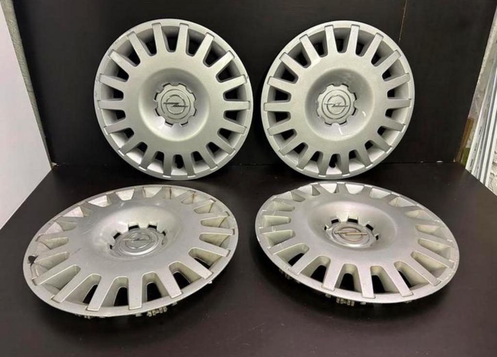 4 enjoliveurs Opel Astra corsa meriva combo 15", Enlèvement ou Envoi, Utilisé