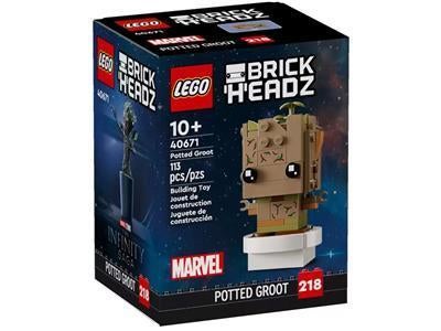 40671 LEGO BrickHeadz Marvel Super Heroes Potted Groot, Ophalen of Verzenden, Nieuw, Complete set, Lego