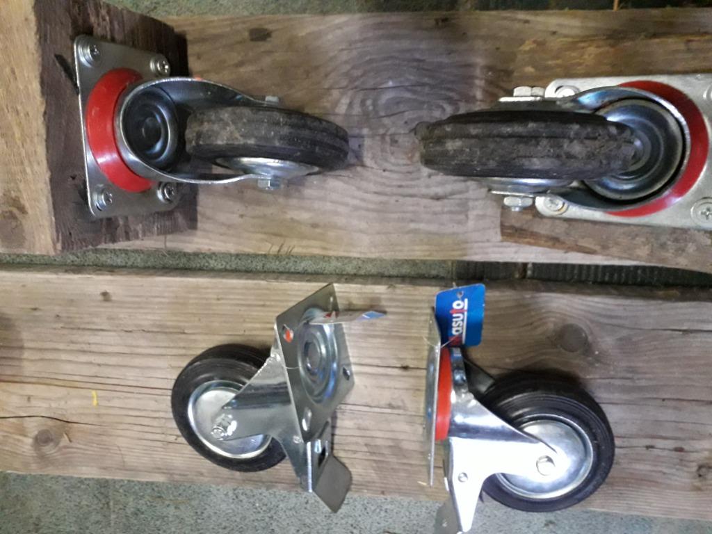 Zwenkwielen voor het verplaatsen van zware voorwerpen, Ophalen, Nieuw