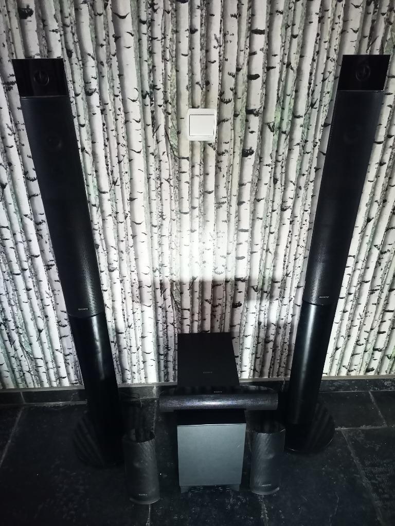 Ensemble d'enceintes 5.1 Sony pour home cinéma., Enlèvement ou Envoi, Utilisé, Sony, 70 watts ou plus