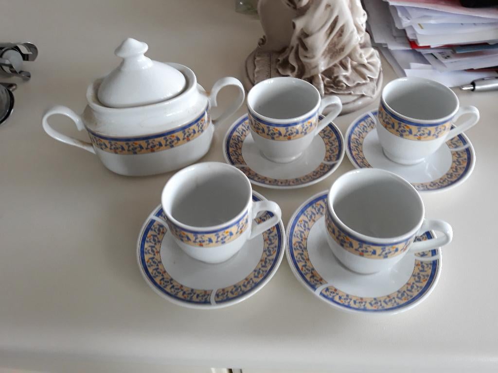 servies Blanche Porte, Maison & Meubles, Enlèvement ou Envoi