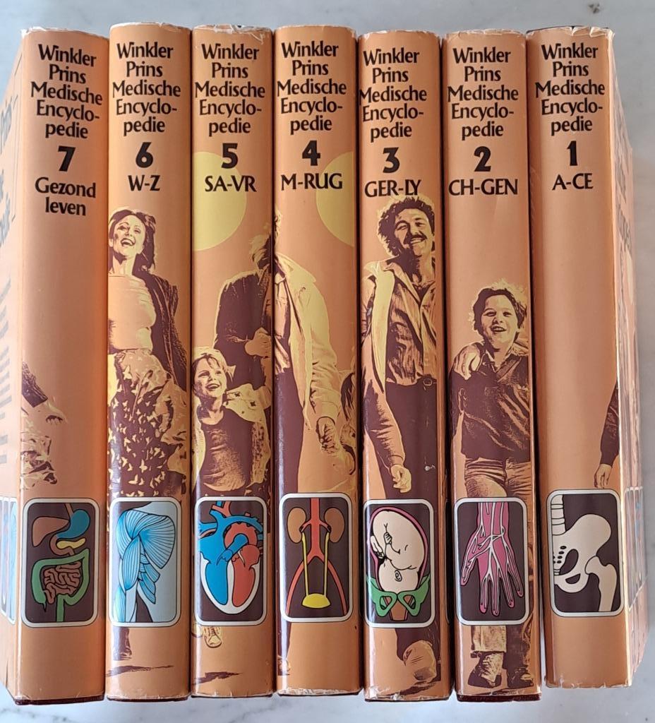 Winkler Prins Medische Encyclopedie, Boeken, Encyclopedieën, Gelezen, Medisch, Complete serie, Diverse auteurs