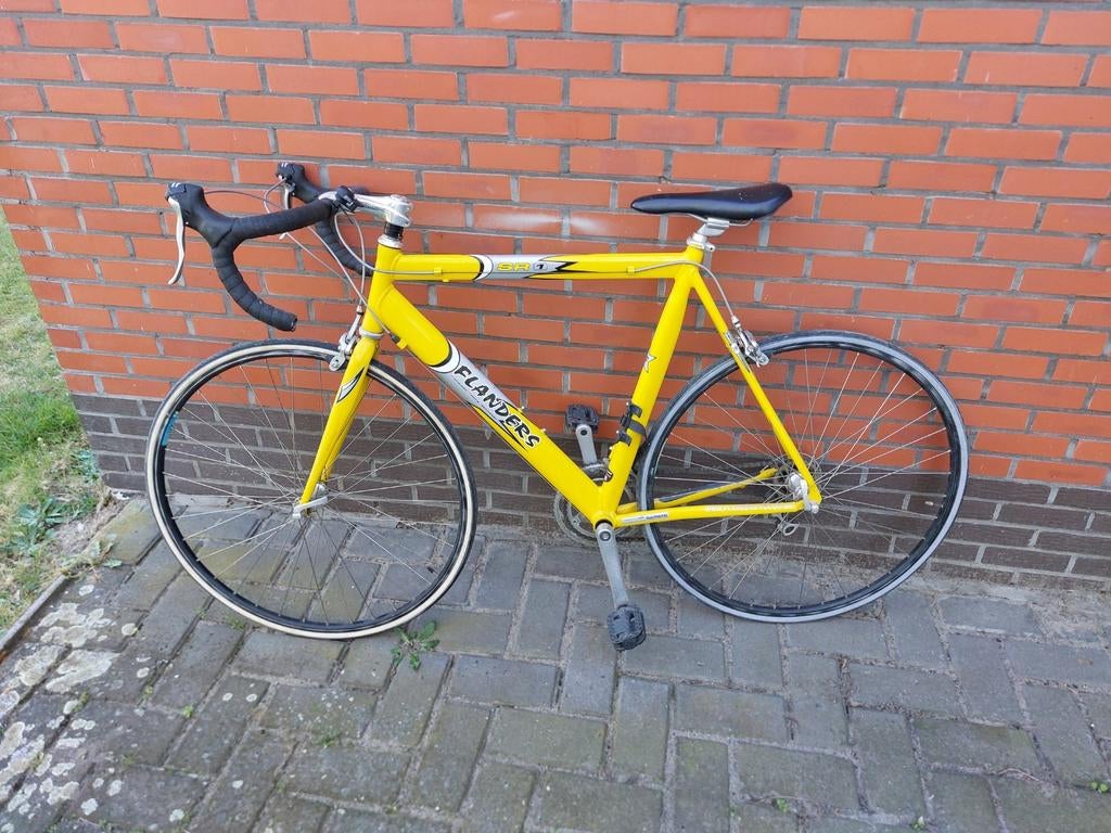 Flanders koersfiets, Heren, Aluminium, Zo goed als nieuw, 15 tot 20 versnellingen