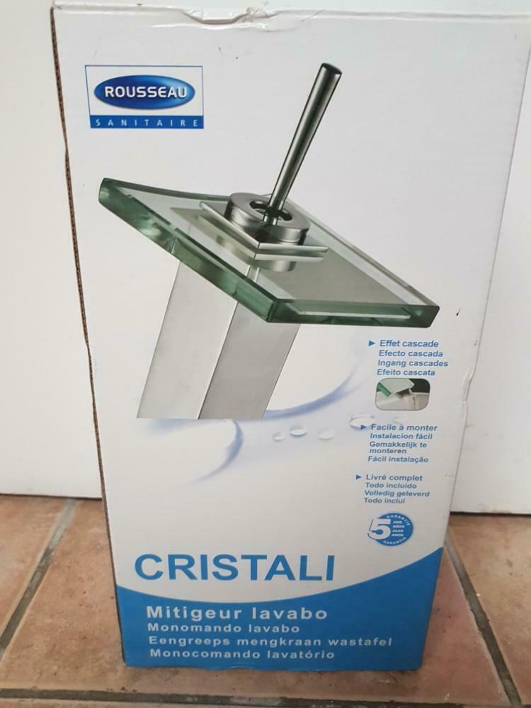 Mitigeur lavabo cristali cascade, Enlèvement