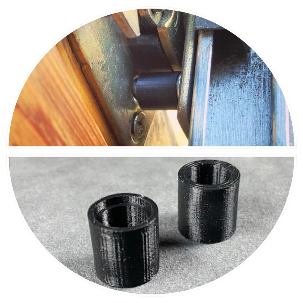 Velux dakraam scharnier ringen/cilinders, Ophalen of Verzenden, Nieuw, Dakraam