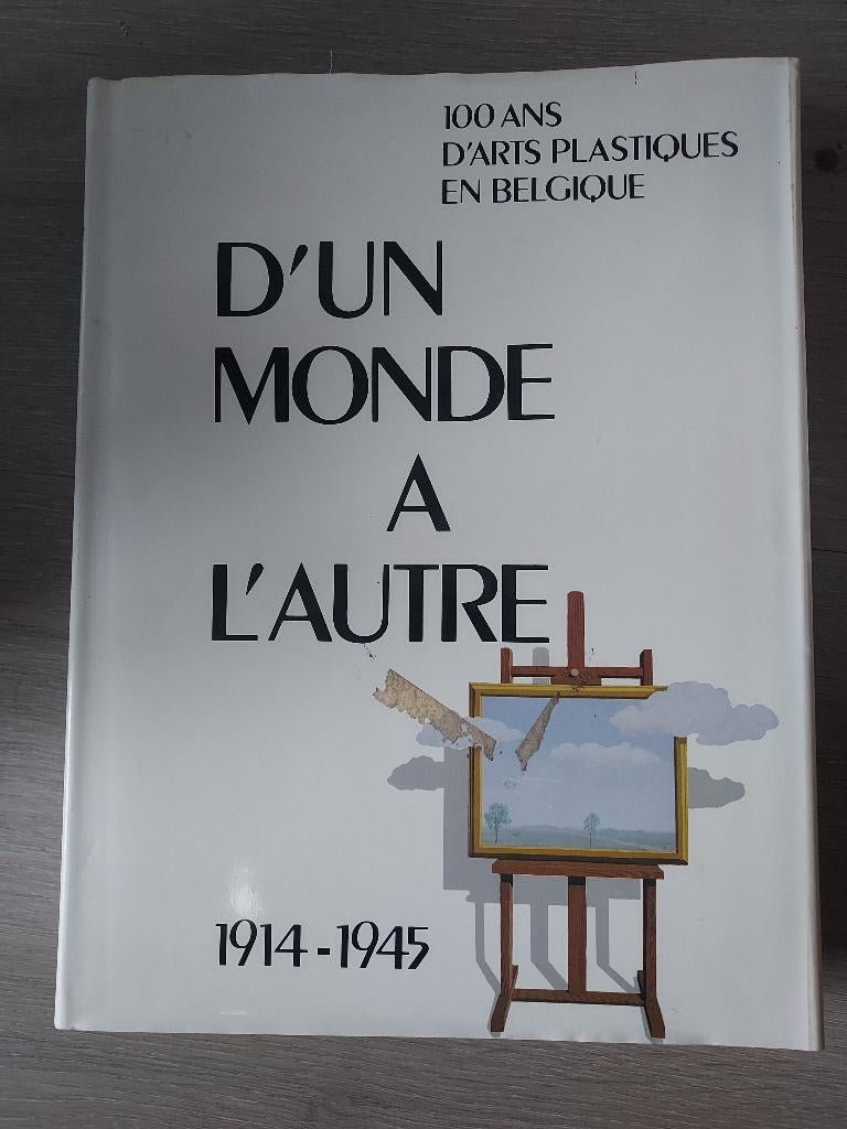100 d'arts plastiques en Belgique 2 Tomes, Peinture et dessin, Enlèvement ou Envoi, Utilisé, René Dalemans