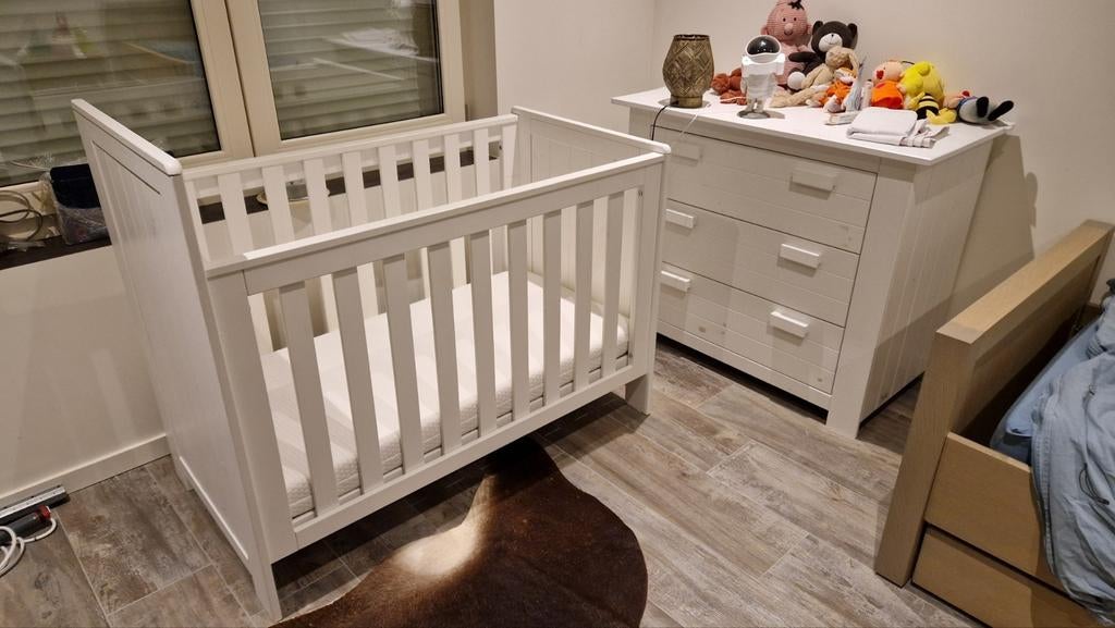 Chambre d'enfant en bois massif avec accessoires Aerosleep +, Enlèvement, Comme neuf