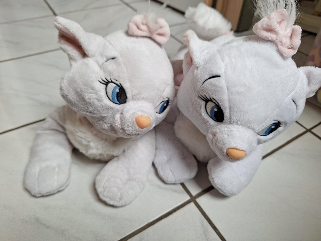 Disney knuffel De aristokatten Marie (35cm) 2 beschikbaar, Ophalen, Overige figuren, Zo goed als nieuw, Knuffel