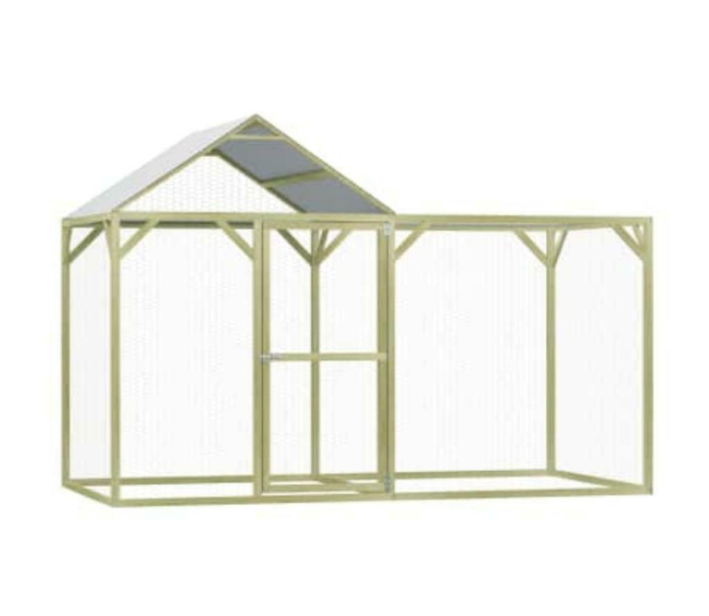 Poulailler enclos parc 2,25m² + toit CHATIERE poulailler XXL, Animaux & Accessoires, Envoi, Neuf