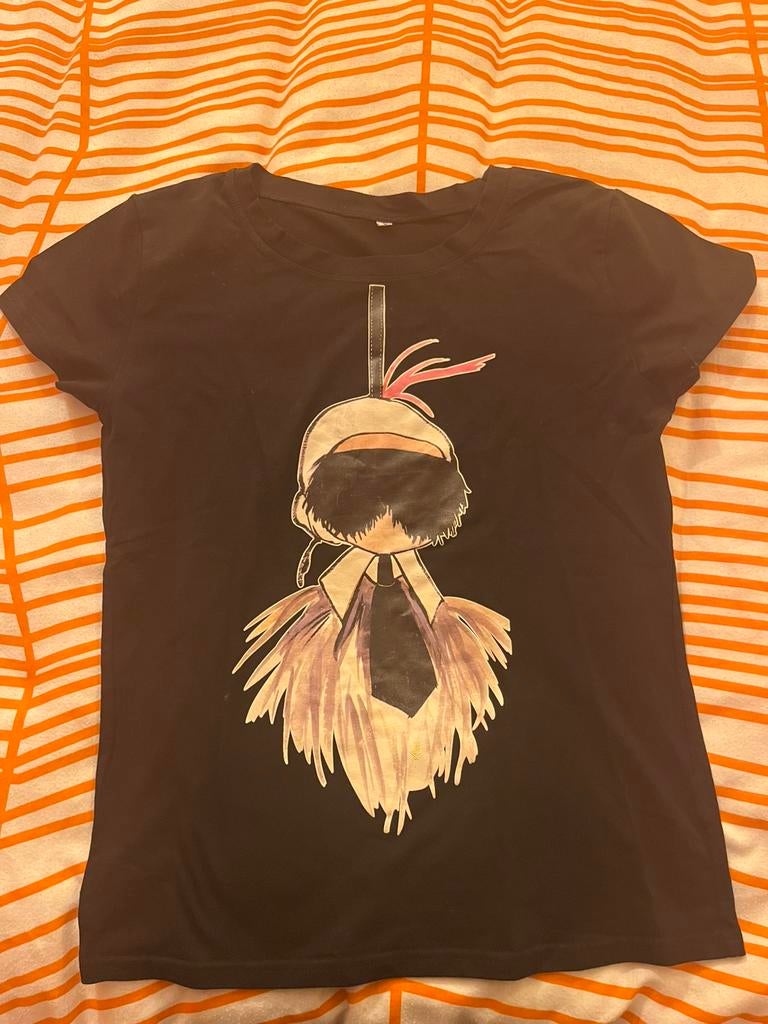 T shirt zwart maat L, Ophalen of Verzenden, Zo goed als nieuw, Maat 42/44 (L), Zwart