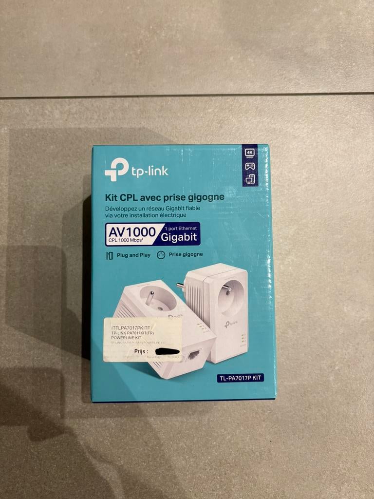 TP-Link TL-PA7017PKIT(FR), Computers en Software, Netwerk switches, Ophalen of Verzenden, Nieuw