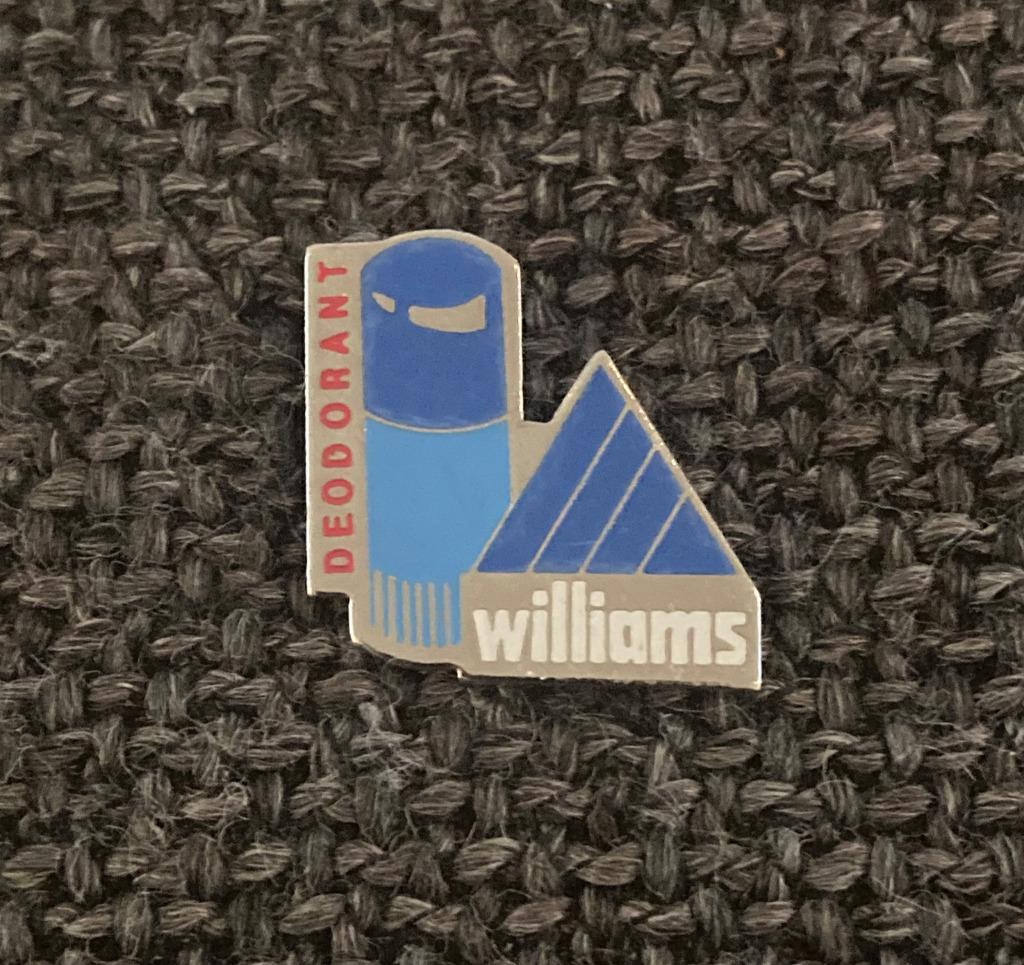 PIN - WILLIAMS - DEODORANT, Verzenden, Gebruikt, Merk, Speldje of Pin