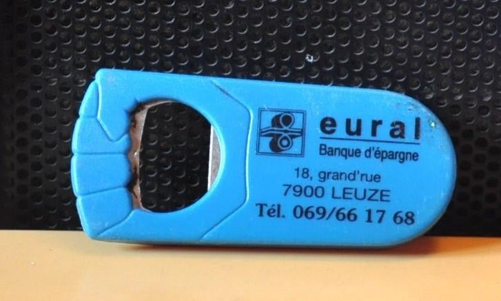 decapsuleur bouchon publicité banque eural (x 20143), Verzamelen, Ophalen of Verzenden, Gebruikt, Overige typen