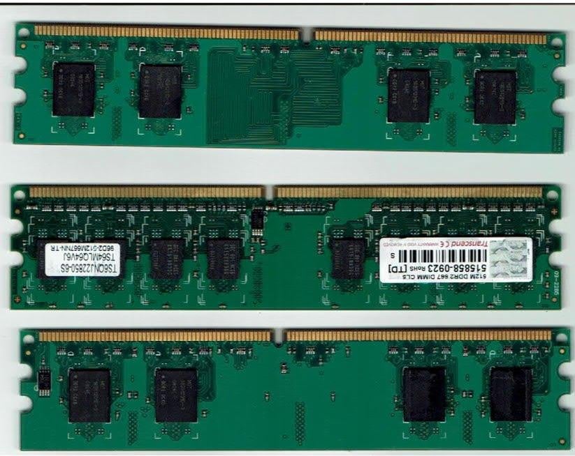 RAM pour PC de Bureau 512 MB TRANSCEND 518858-0923, Computers en Software, RAM geheugen, 667Mhz, Gebruikt, Ophalen of Verzenden