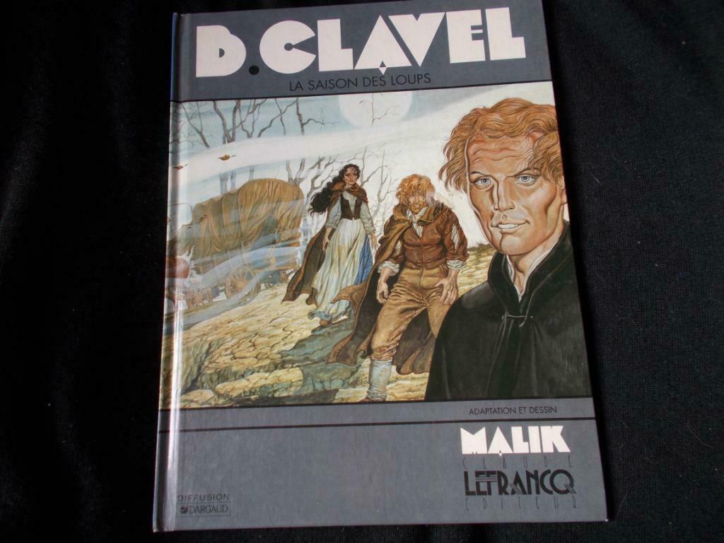 Les Colonnes du Ciel  (MALIK)  "La Saison des Loups"  (1989), Une BD, MALIK, Comme neuf, Enlèvement