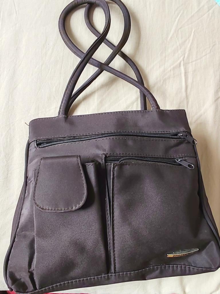 Kleine vintage canvas tas, Ophalen of Verzenden, Zo goed als nieuw