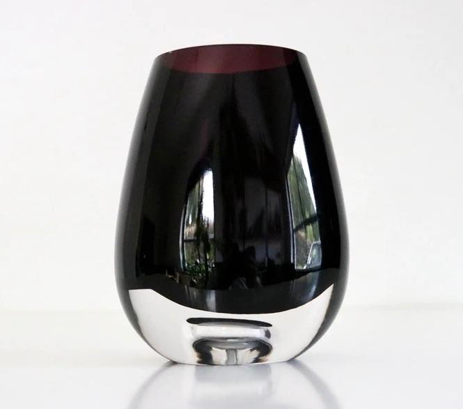 Vintage Vaasje / Vase Orrefors Suède circa 1960, Antiquités & Art, Enlèvement ou Envoi