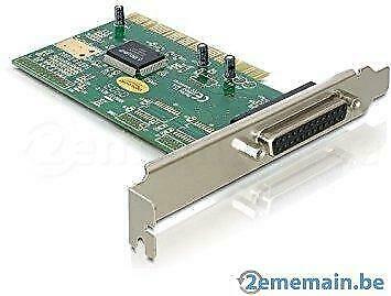 PCI card 1X Parallèle Delock - Neuve ,Jamais servi, Informatique & Logiciels, Enlèvement ou Envoi, Neuf