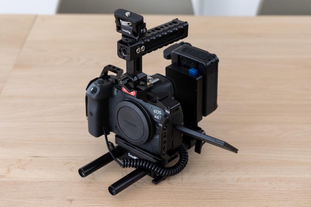 complete smallrig videorig voor Canon R6, Enlèvement ou Envoi, Comme neuf