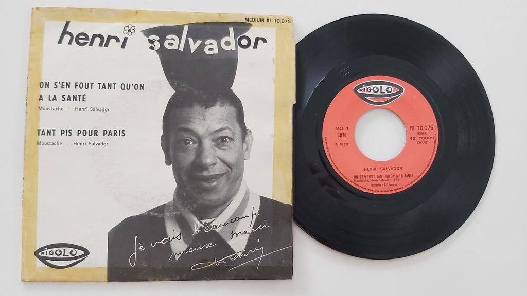Henri Salvador  - On s'en fout tant qu'on a la santé, CD & DVD, Vinyles Singles, Enlèvement ou Envoi, Comme neuf, Humour et Cabaret