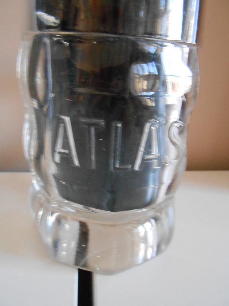 Bierglas brouwerij Atlas uit Brussel, Verzamelen, Biermerken, Ophalen of Verzenden