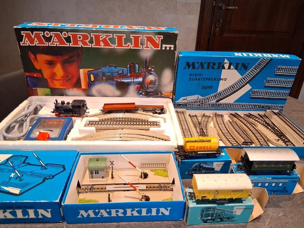 Marklin zelfbouw trein, Hobby en Vrije tijd, Ophalen, Zo goed als nieuw
