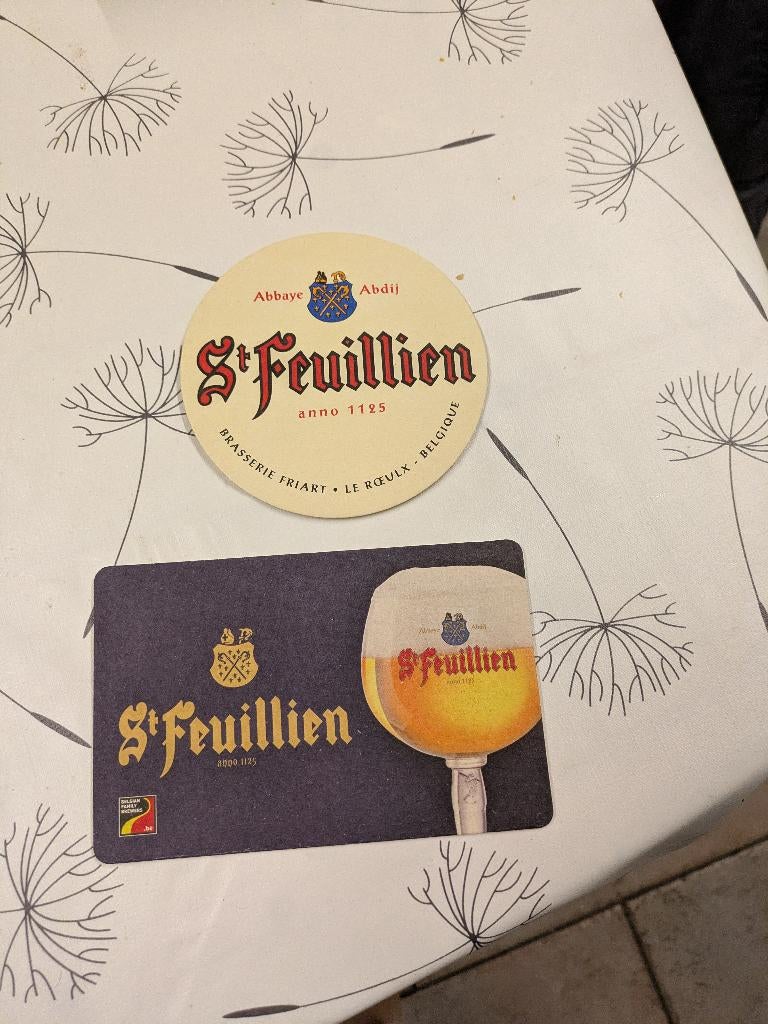 St feuillien, Enlèvement ou Envoi, Comme neuf, Sous-bock