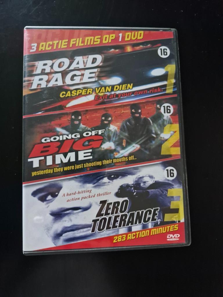Road rage/Going off big time/Zero tolerance op 1 DVD, Vanaf 16 jaar, Ophalen, Gebruikt, Actie