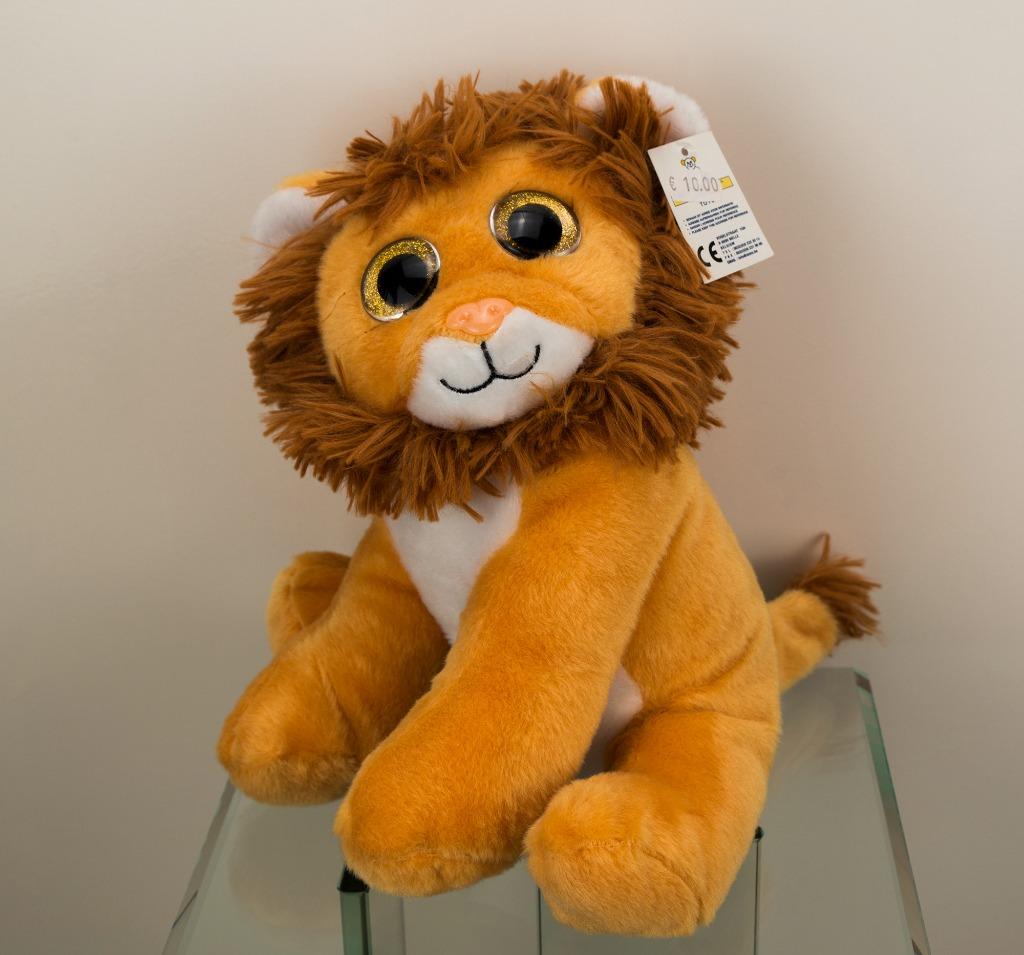 lion en peluche, Enlèvement ou Envoi, Neuf, Autres types