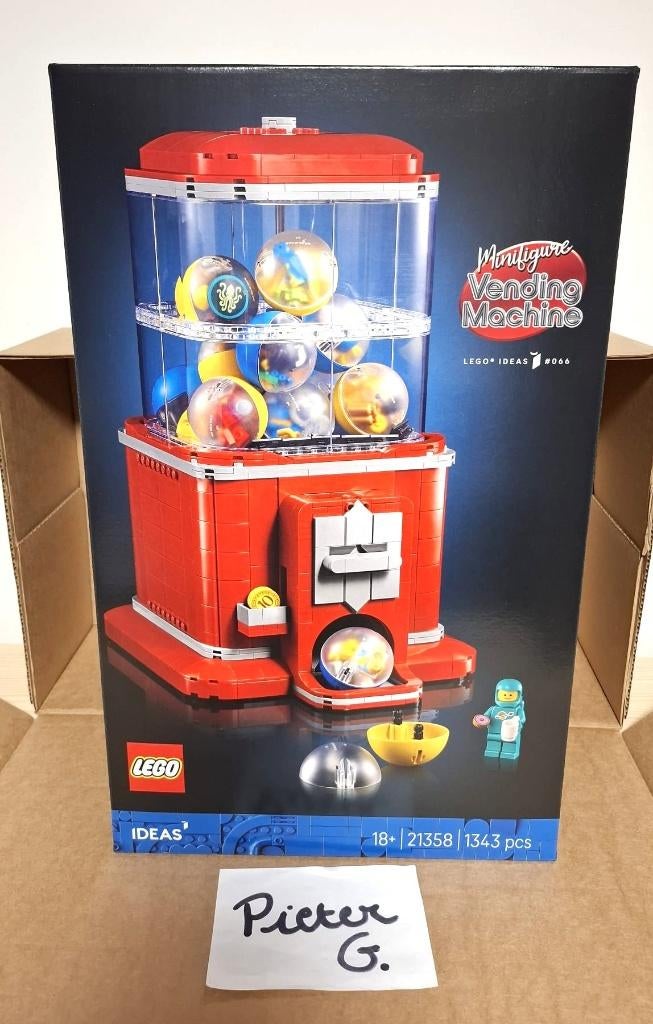 21358 - Lego Minifigurenautomaat - Nieuw & Sealed, Ophalen of Verzenden, Nieuw, Complete set, Lego