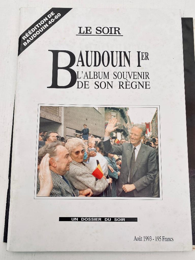 Bauduin 1er :anciens magasines  souvenir, 1980 à nos jours, Enlèvement ou Envoi, Gravure, Utilisé