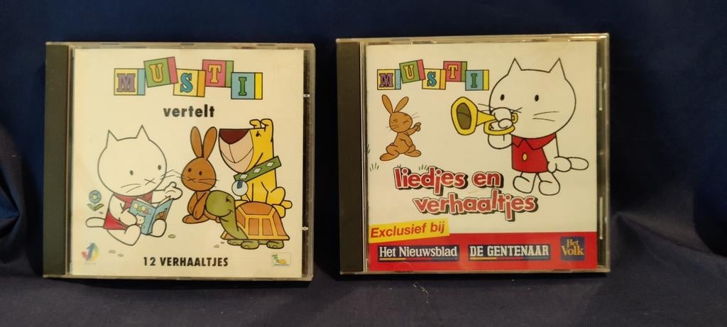 Musti liedjes en verhaaltjes, Cd's en Dvd's, Cd's | Kinderen en Jeugd, Ophalen of Verzenden, Zo goed als nieuw, Verhaal of Sprookje