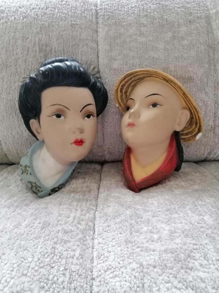 Chinese hoofdjes, Antiek en Kunst, Ophalen