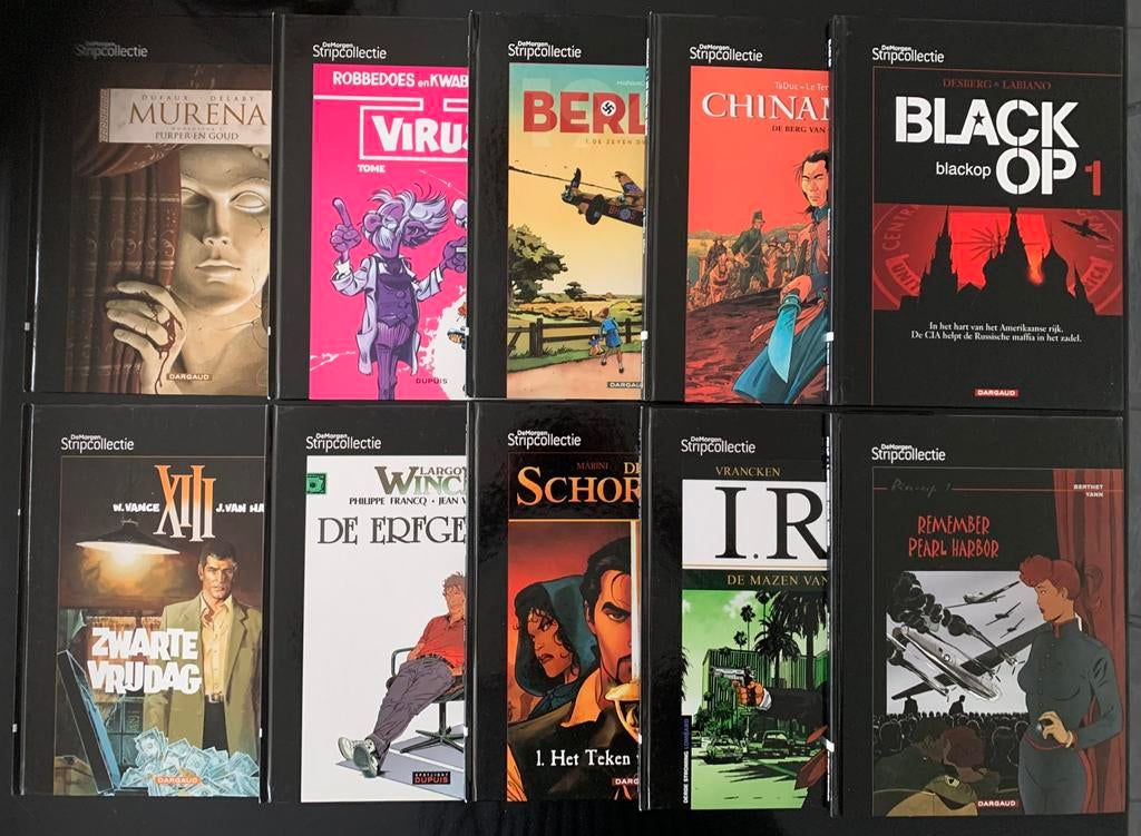 De Morgen stripcollectie - 12 delen compleet, Boeken, Ophalen of Verzenden, Zo goed als nieuw