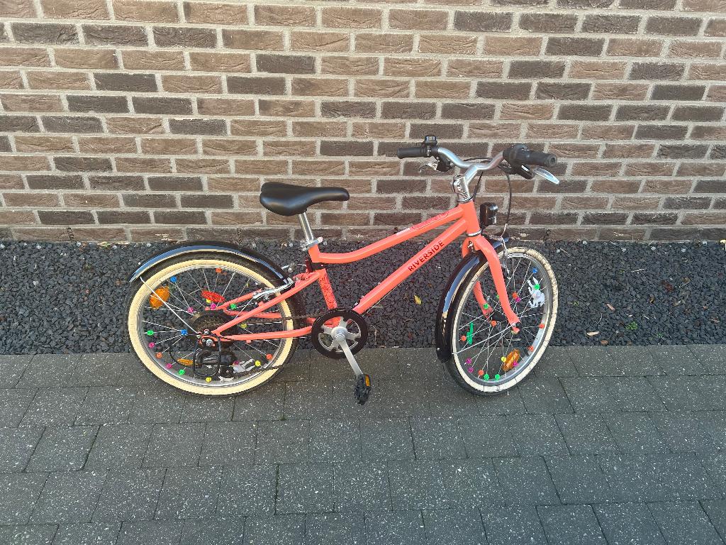 Fiets meisjes, Enlèvement, Comme neuf, 20 pouces, Riverside