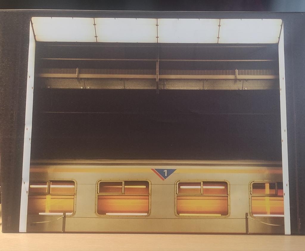 Wagon trein Antwerpen Centraal 1ste klas, Ophalen