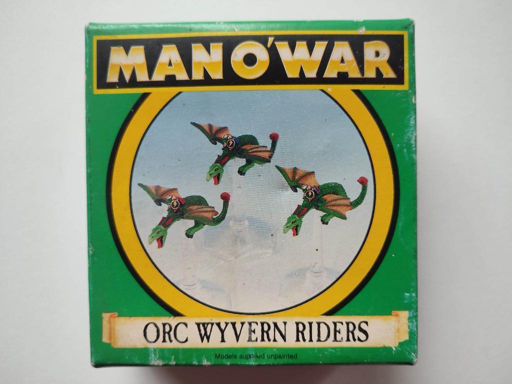 Mano'war - Orcs Wyvern Riders, Enlèvement ou Envoi, Comme neuf, Warhammer, Figurine(s)