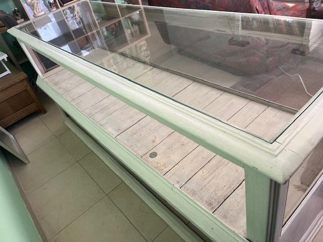 vitrinekast, Ophalen, Gebruikt, Glas, Houten vitrinekast