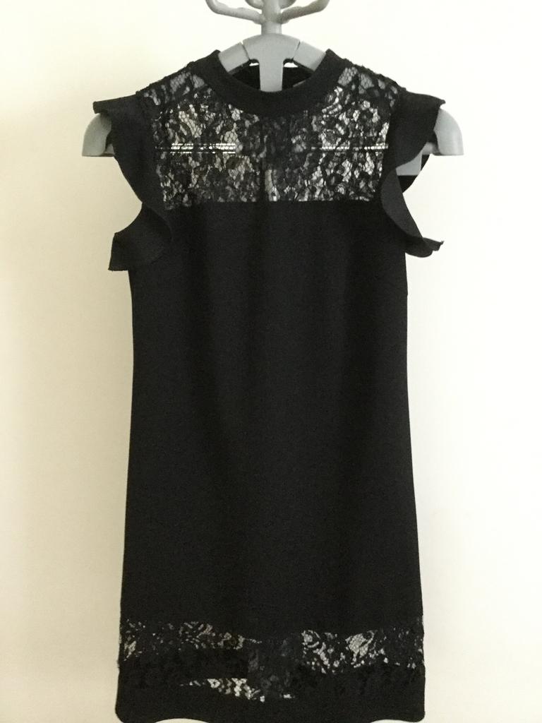 Zwarte jurk van Studio IT - Maat S, Kleding | Dames, Jurken, Zo goed als nieuw, Maat 36 (S), Zwart, Knielengte, Ophalen of Verzenden