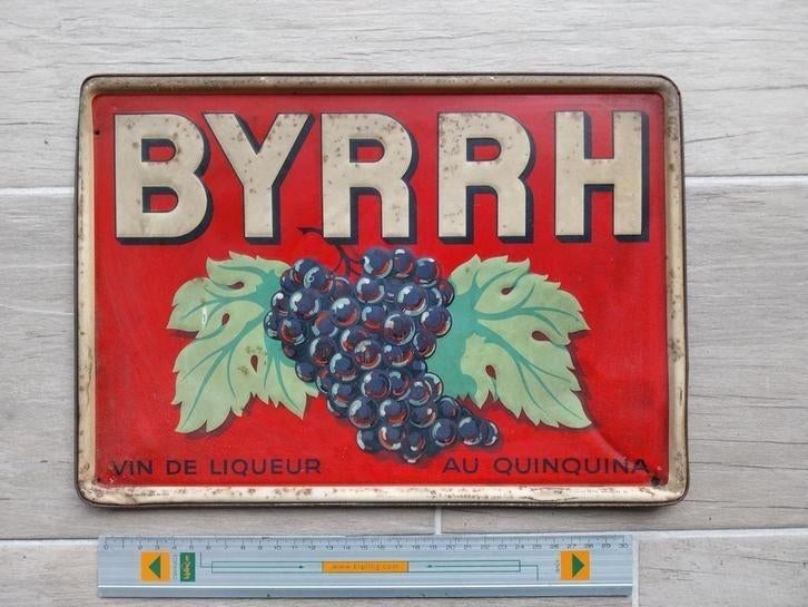 Panneau publicitaire Byrrh 1939, Collections, Marques & Objets publicitaires, Enlèvement ou Envoi