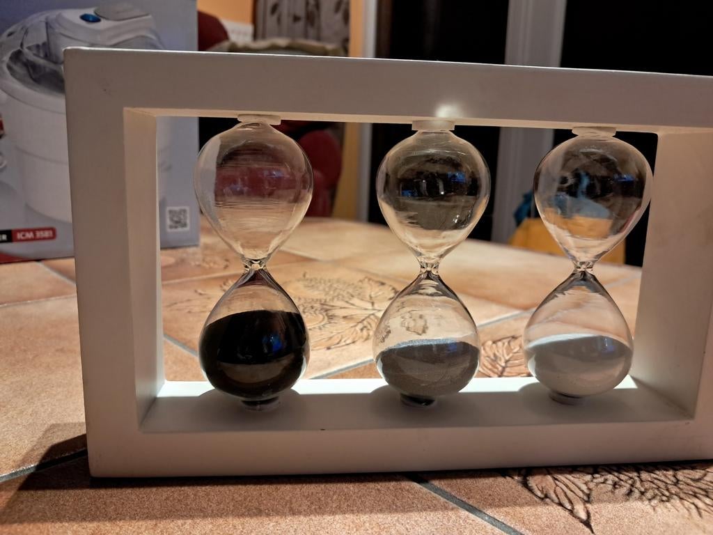 Trio de sabliers Maison du monde, Enlèvement ou Envoi, Utilisé, Autres types