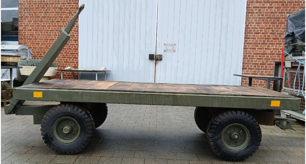 werfwagen, leger aanhangwagen, Autos : Divers, Remorques Pièces, Utilisé, Enlèvement