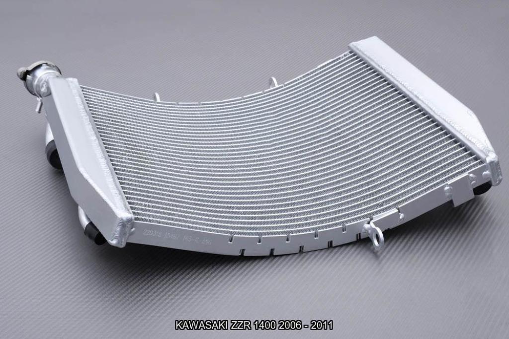 Radiateur Koeler Radiator AVDB KAWASAKI ZZR 1400 2006 - 2011, Motoren, Ophalen of Verzenden, Nieuw