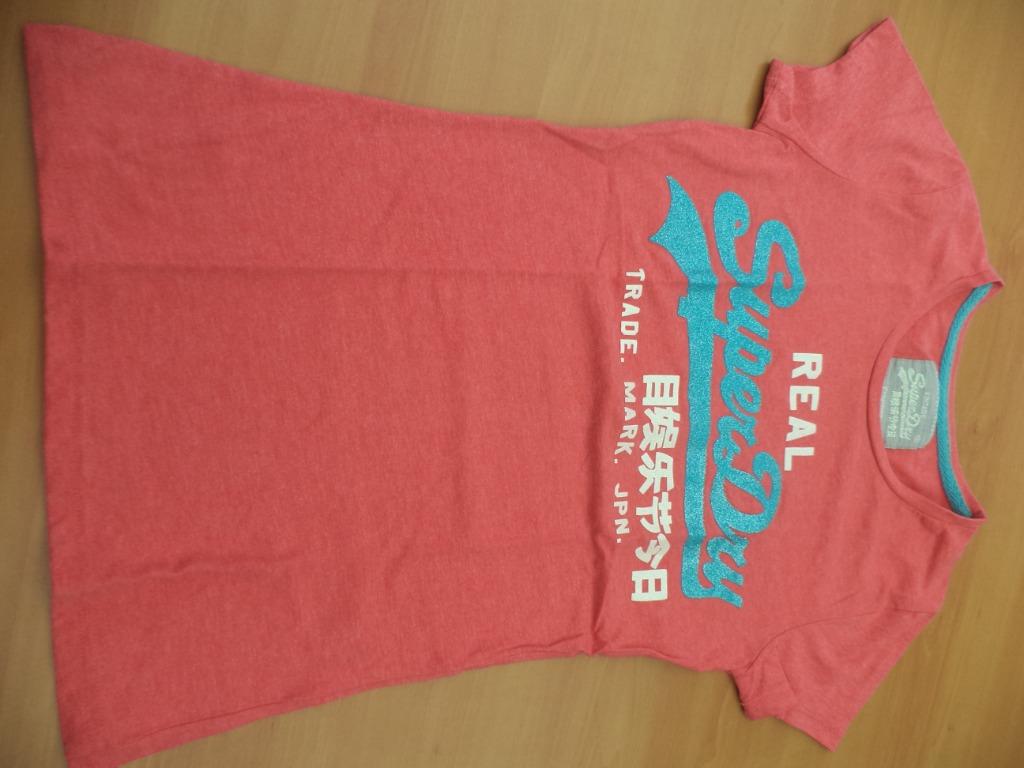 T-shirt de la marque SUPERDRY, Rouge, Manches courtes, Enlèvement ou Envoi, Superdry