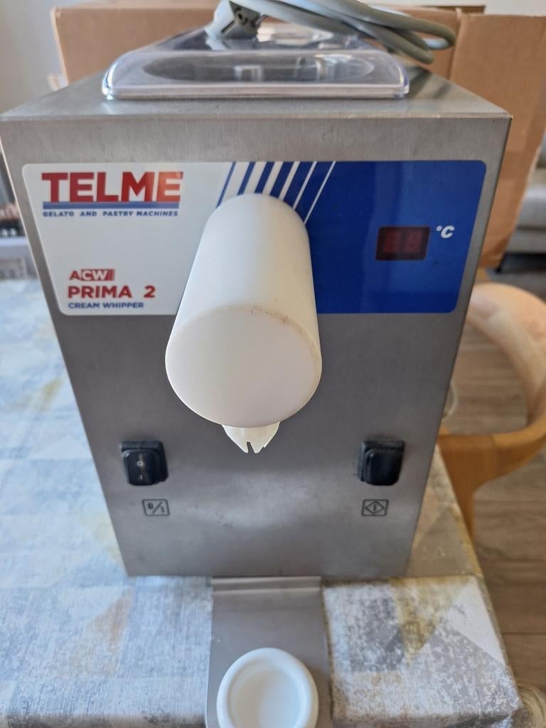 Slagroom machine TELME prima2, Enlèvement, Comme neuf