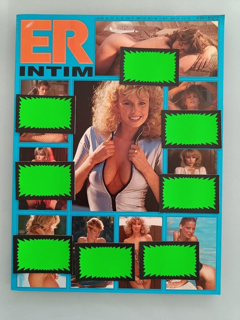 ER - Magazine vintage Intim 4/84., Collections, Enlèvement ou Envoi, Journal ou Magazine