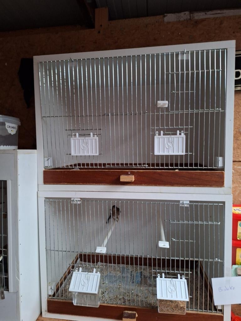 Vinkenkooi (winterverblijf), Dieren en Toebehoren, Vogels | Hokken en Kooien, Ophalen, Zo goed als nieuw