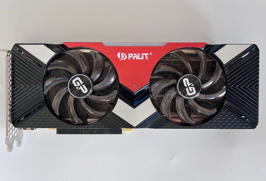 NVIDIA GeForce RTX 2080 8 GB GDDR6 Gamingpro, Computers en Software, Videokaarten, Zo goed als nieuw, Nvidia, GDDR6, HDMI, DisplayPort
